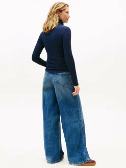 Damen Tommy Hilfiger Pullover & Strickjacken>Damen Langarmshirt