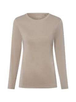 brookshire Shirts & Tops<Damen Langarmshirt hellgrau uni