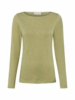 Marc O'Polo Shirts & Tops<Damen Langarmshirt erbse uni