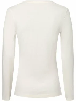 brookshire Shirts & Tops<Damen Langarmshirt ecru uni