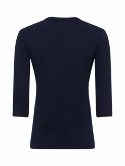Olsen Shirts & Tops<Damen Langarmshirt - Edda marine uni