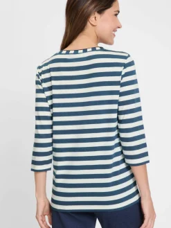 Damen Olsen Shirts & Tops>Damen Langarmshirt - Hannah