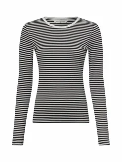 Damen Msch Copenhagen Shirts & Tops>Damen Langarmshirt - MSCHGemma Hadrea O Top
