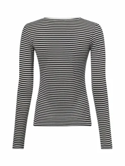 Damen Msch Copenhagen Shirts & Tops>Damen Langarmshirt - MSCHGemma Hadrea O Top