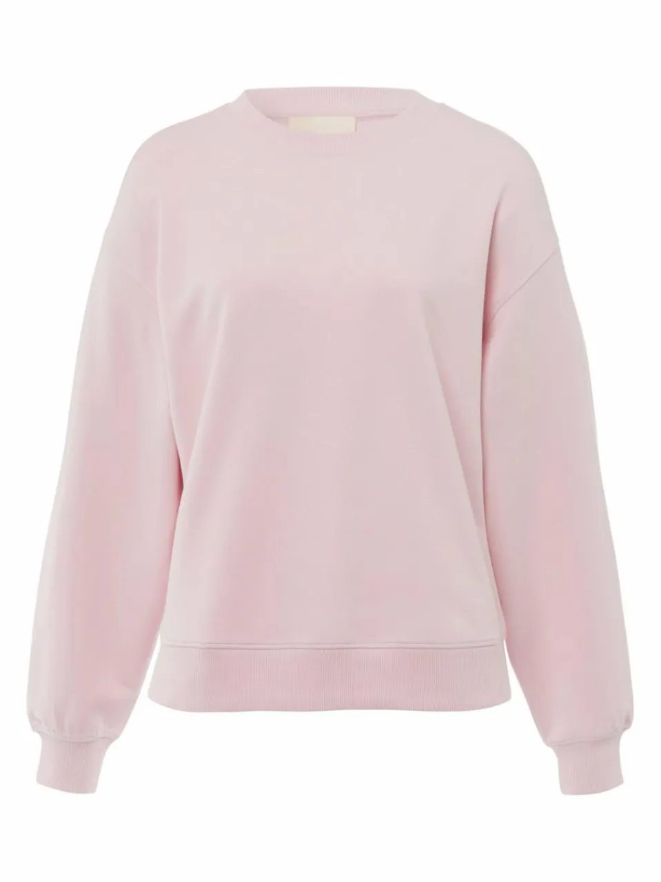 Les Lunes Sweatshirts & Sweatjacken<Damen Langarm-Sweatshirt rosa uni