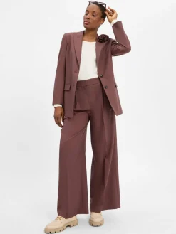 HUGO Blazer<Damen Lang-Blazer - Arosea nougat uni