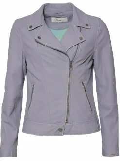 Damen Maze Blazer>Damen Leder Bikerjacke