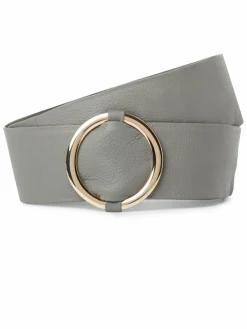 Vanzetti Gürtel<Damen Ledergürtel grau uni