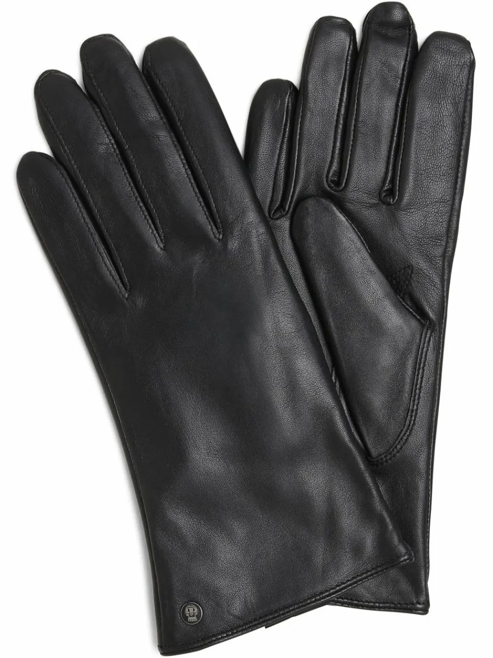 ROECKL Handschuhe<Damen Lederhandschuhe schwarz uni