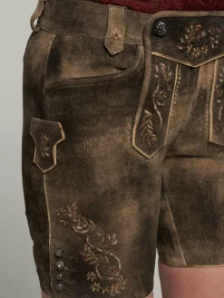 Spieth & Wenksy Hosen<Damen Lederhose - Aleha braun meliert