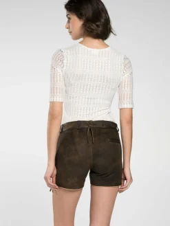 Spieth & Wenksy Hosen<Damen Lederhose - Ella braun uni