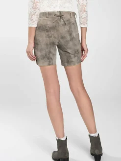 Spieth & Wenksy Hosen<Damen Lederhosen - Lederhose "Fiamma" braun uni
