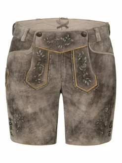 Spieth & Wenksy Hosen<Damen Lederhosen - Lederhose "Fiamma" braun uni