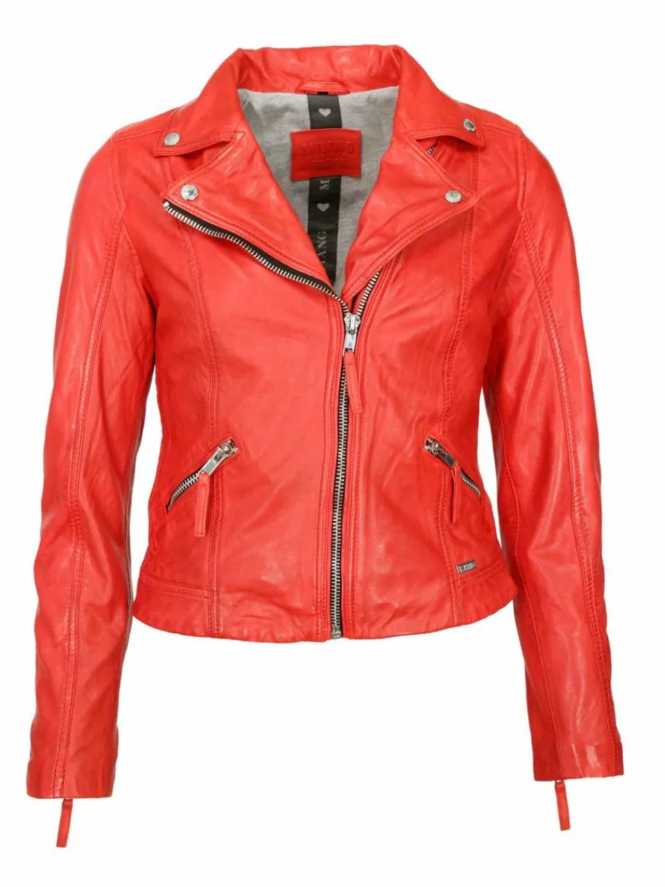 Mustang Jacken & Westen<Damen Lederjacke rot uni