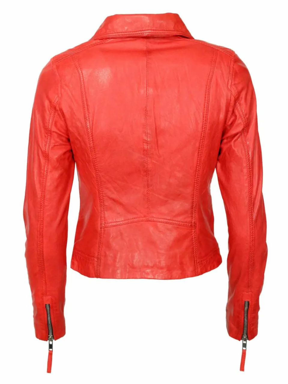 Mustang Jacken & Westen<Damen Lederjacke rot uni