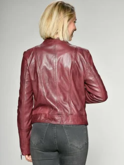 Damen Maze Jacken & Westen>Damen Lederjacke