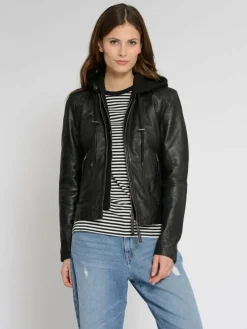 Damen Maze Blazer|Jacken & Westen>Damen Lederjacke