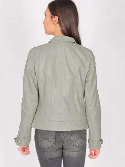 Damen Maze Jacken & Westen>Damen Lederjacke