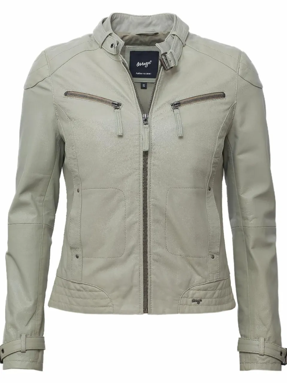 Damen Maze Jacken & Westen>Damen Lederjacke