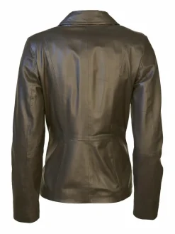 Damen JCC Jacken & Westen>Damen Lederjacke