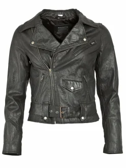 Damen JCC Jacken & Westen>Damen Lederjacke
