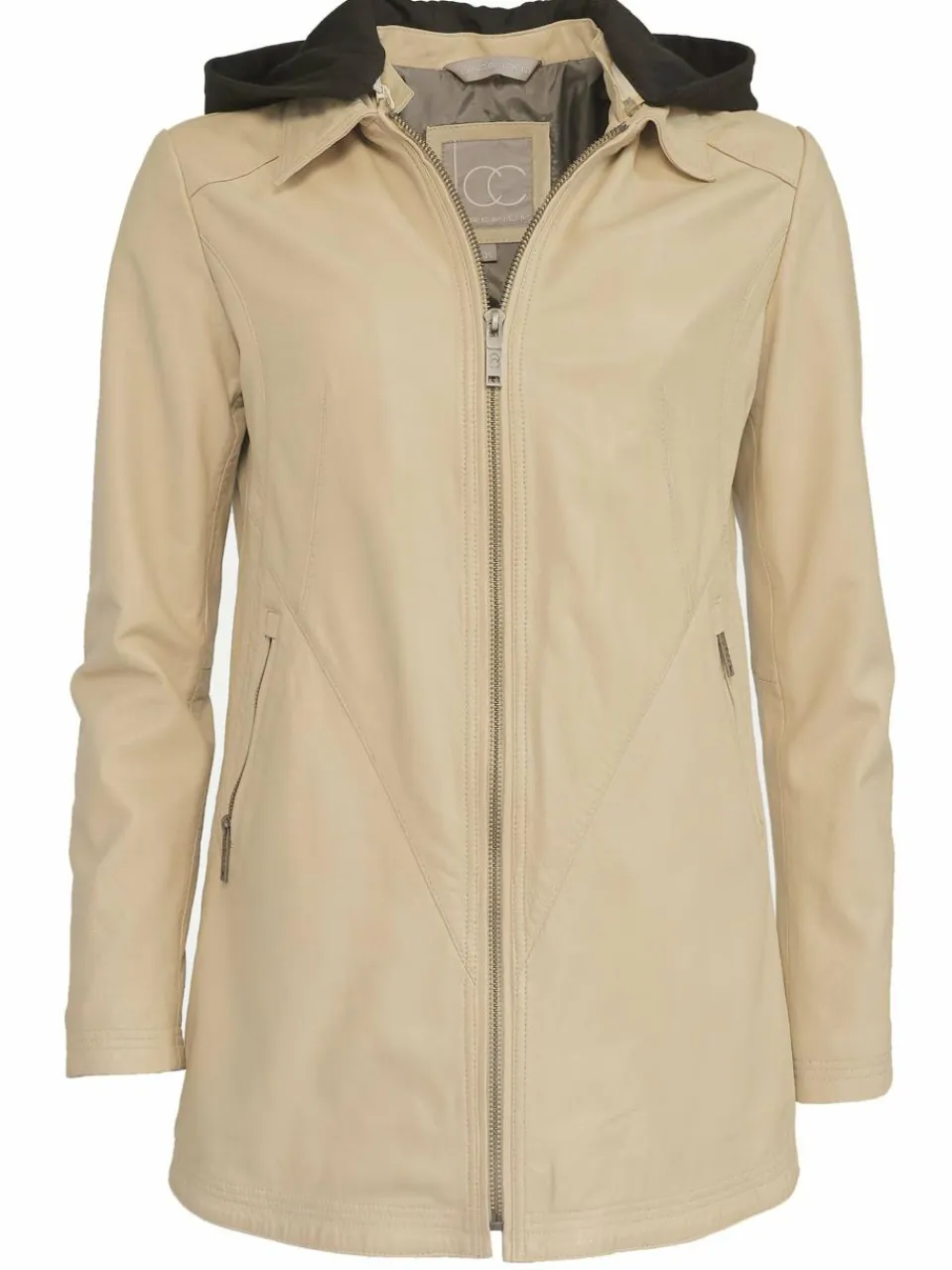 Damen JCC Jacken & Westen>Damen Lederjacke