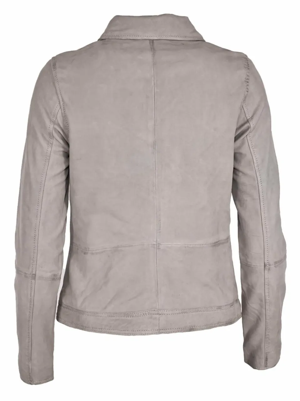 Maze Jacken & Westen<Damen Lederjacke grau uni