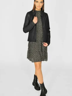 Damen Maze Jacken & Westen>Damen Lederjacke