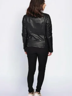 Damen Mustang Jacken & Westen>Damen Lederjacke