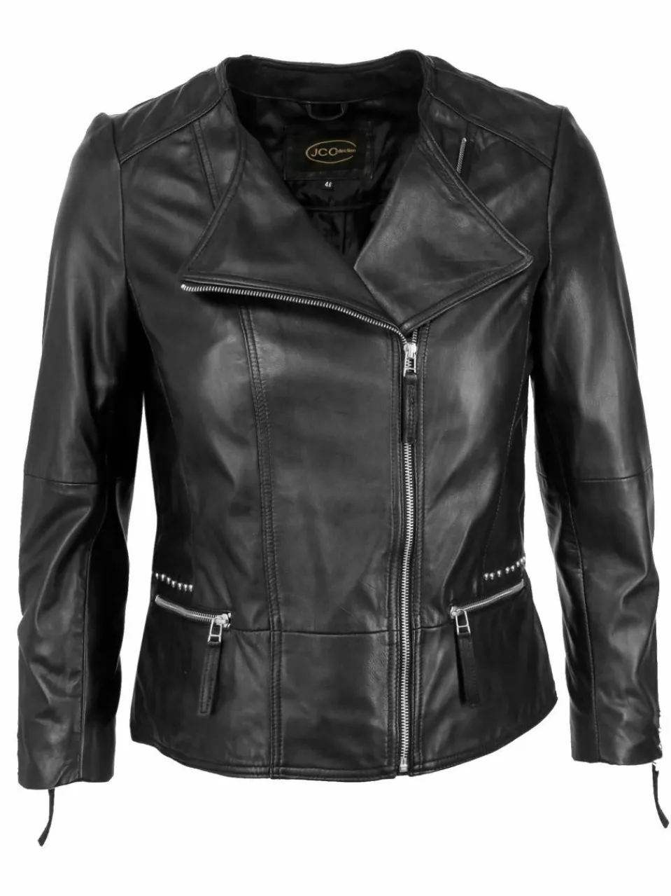 Damen JCC Jacken & Westen>Damen Lederjacke