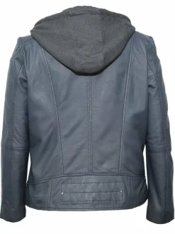 Maze Jacken & Westen<Damen Lederjacke blau uni