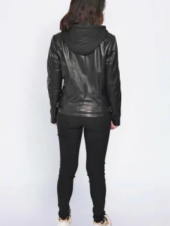 Damen Mustang Jacken & Westen>Damen Lederjacke