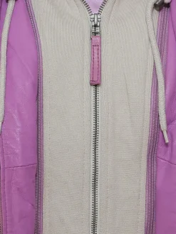 Maze Blazer<Damen Lederjacke lila uni