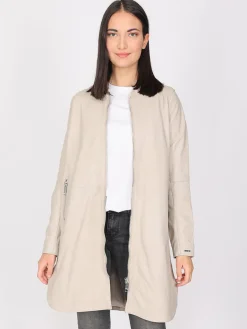 Damen Maze Jacken & Westen>Damen Ledermantel