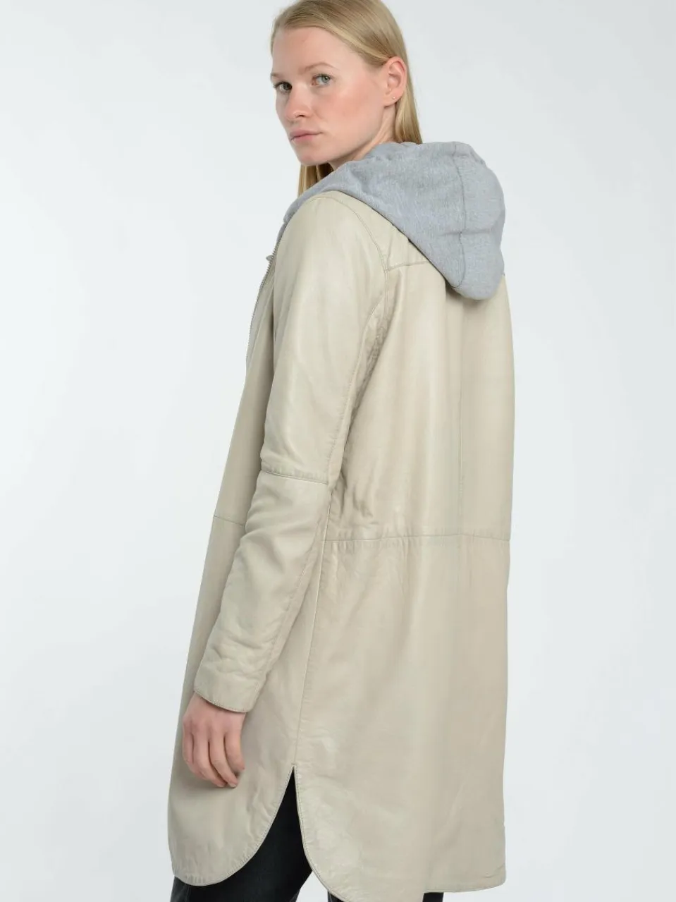 Damen Maze Jacken & Westen>Damen Ledermantel