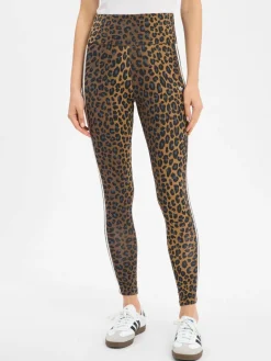 adidas Originals Hosen<Damen Leggings braun schwarz gemustert