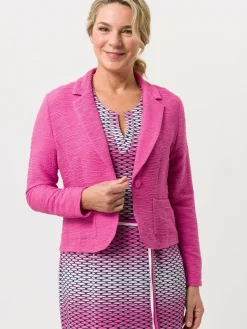 Frank Walder Blazer<Damen Leichtjacke pink uni