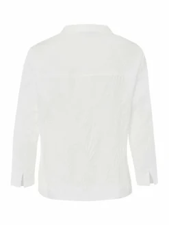 Frank Walder Jacken & Westen<Damen Leichtjacke ecru weiß uni