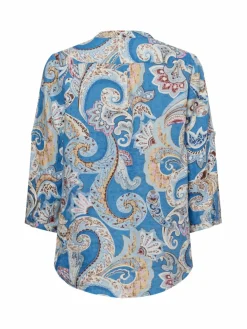 Damen Franco Callegari Blusen>Damen Leinenbluse