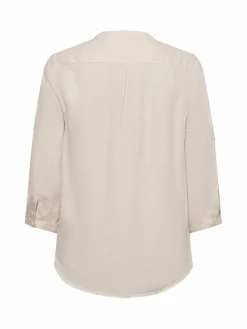 Franco Callegari Blusen<Damen Leinenbluse beige uni