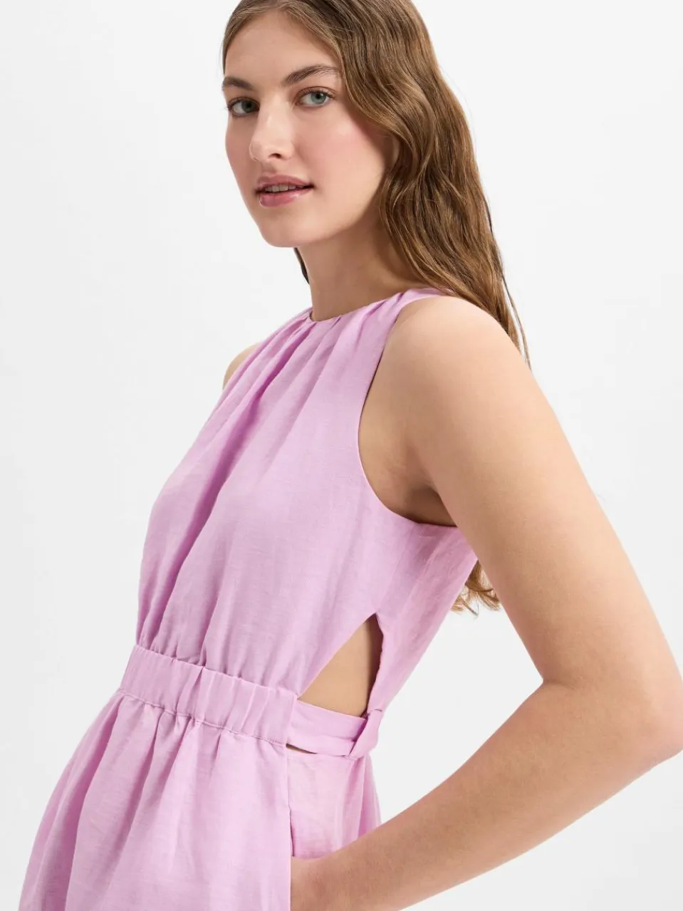 Damen Ipuri Essentials Kleider>Damen Leinenkleid