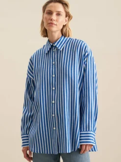 Damen Seidensticker Blusen>Damen Longbluse - Streifen