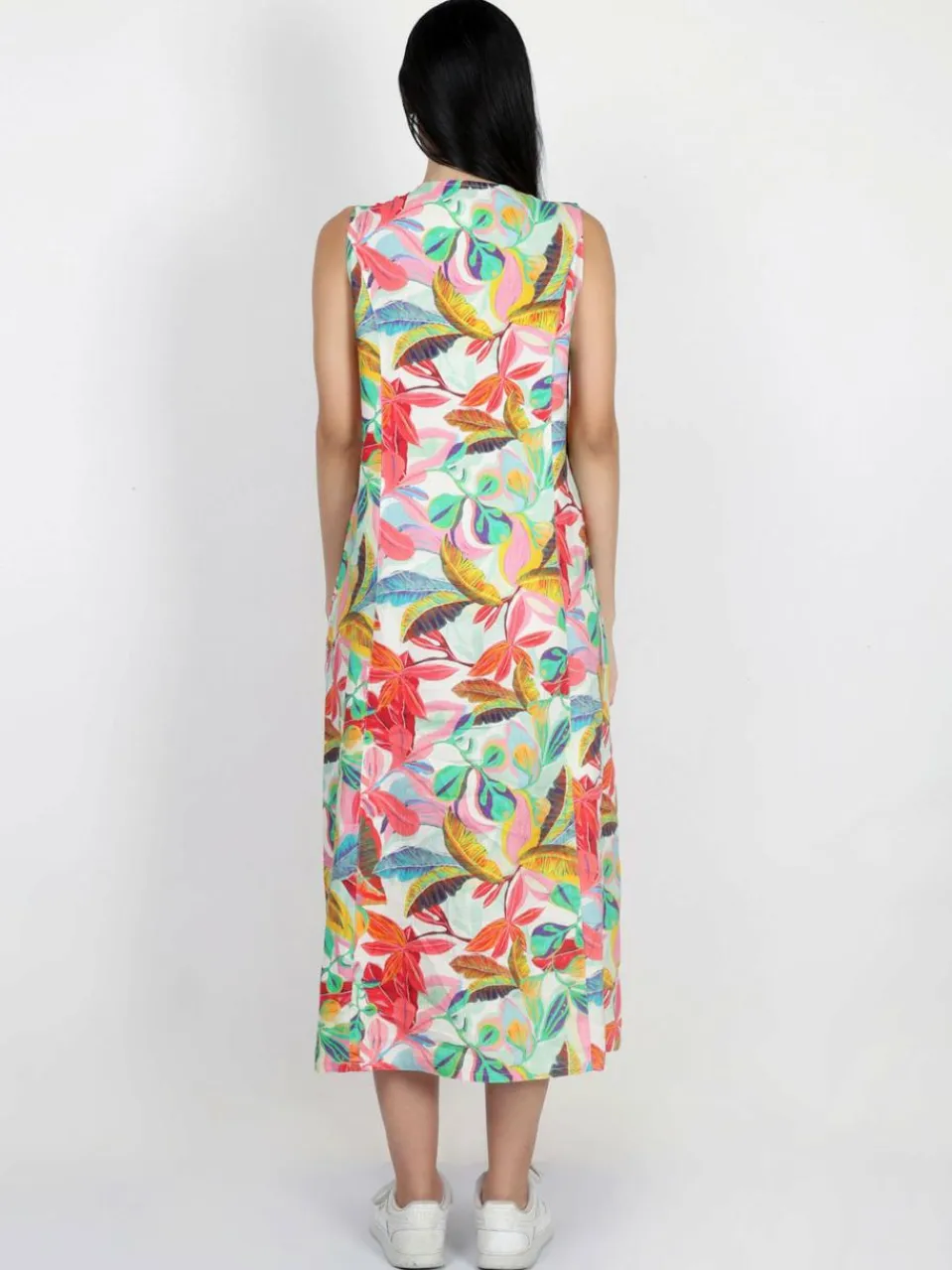 Vicci Germany Kleider<Damen Maxikleid mehrfarbig bedruckt