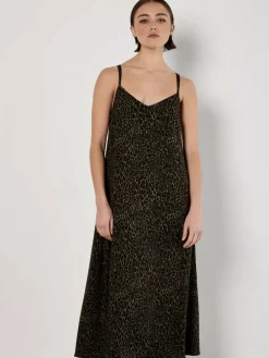 Damen Apricot Kleider>Damen Maxikleid