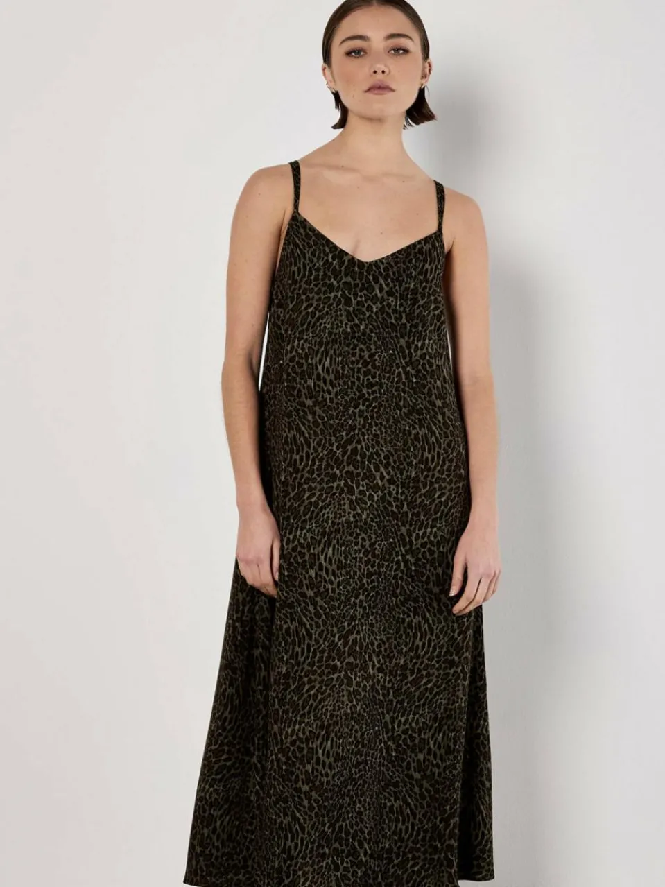 Damen Apricot Kleider>Damen Maxikleid