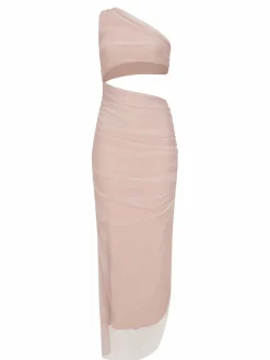 Nicowa Kleider<Damen Maxikleid - AWITO MAXI rosa uni