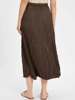 More & More Röcke<Damen Maxirock schoko strukturiert