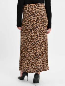 Franco Callegari Collection Röcke<Damen Maxirock camel braun gemustert