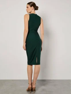 Damen Apricot Kleider>Damen Midikleid