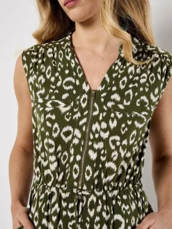 Damen Apricot Kleider>Damen Midikleid